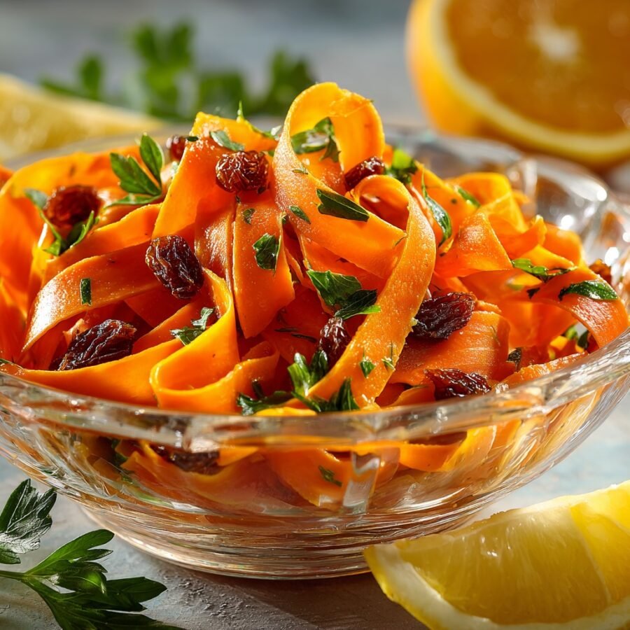 Carrot Ribbon Salad 2025: Try This Fresh 5-Minute Recipe Today 7 Classic Carrot Ribbon Salad with Citrus Raisins
