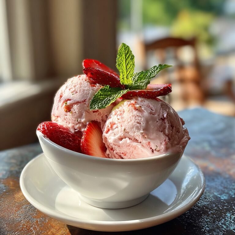 Strawberry Ice Cream